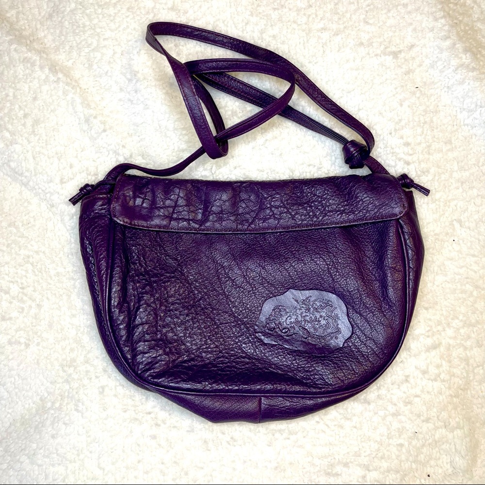 Vintage Carlos Falchi purple bag